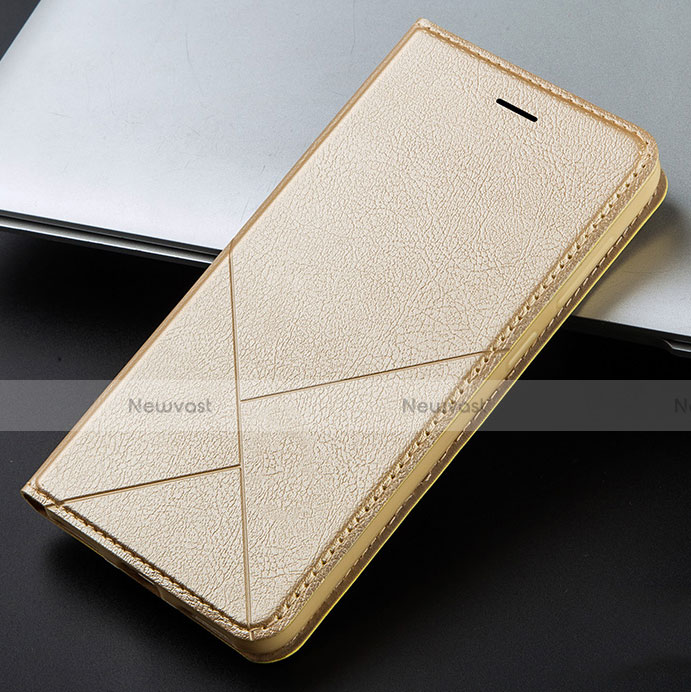 Leather Case Stands Flip Cover L03 Holder for Huawei Honor 9X Gold