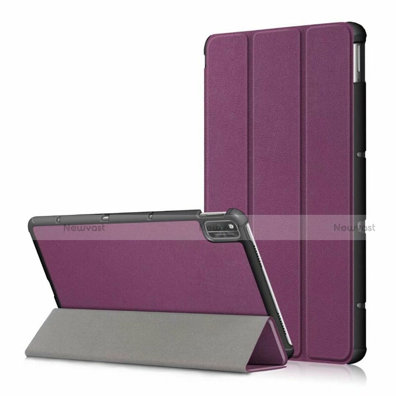 Leather Case Stands Flip Cover L03 Holder for Huawei Honor Pad V6 10.4 Purple