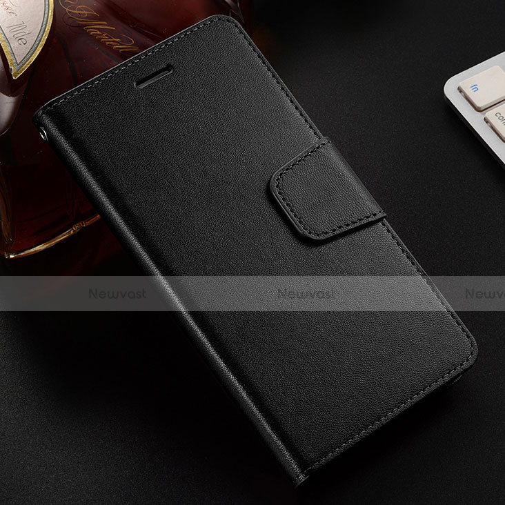 Leather Case Stands Flip Cover L03 Holder for Huawei Honor View 10 Lite Black