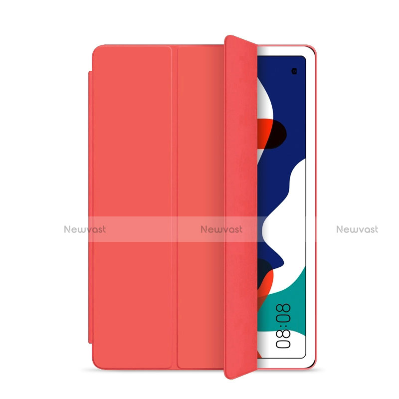 Leather Case Stands Flip Cover L03 Holder for Huawei MatePad 5G 10.4 Red