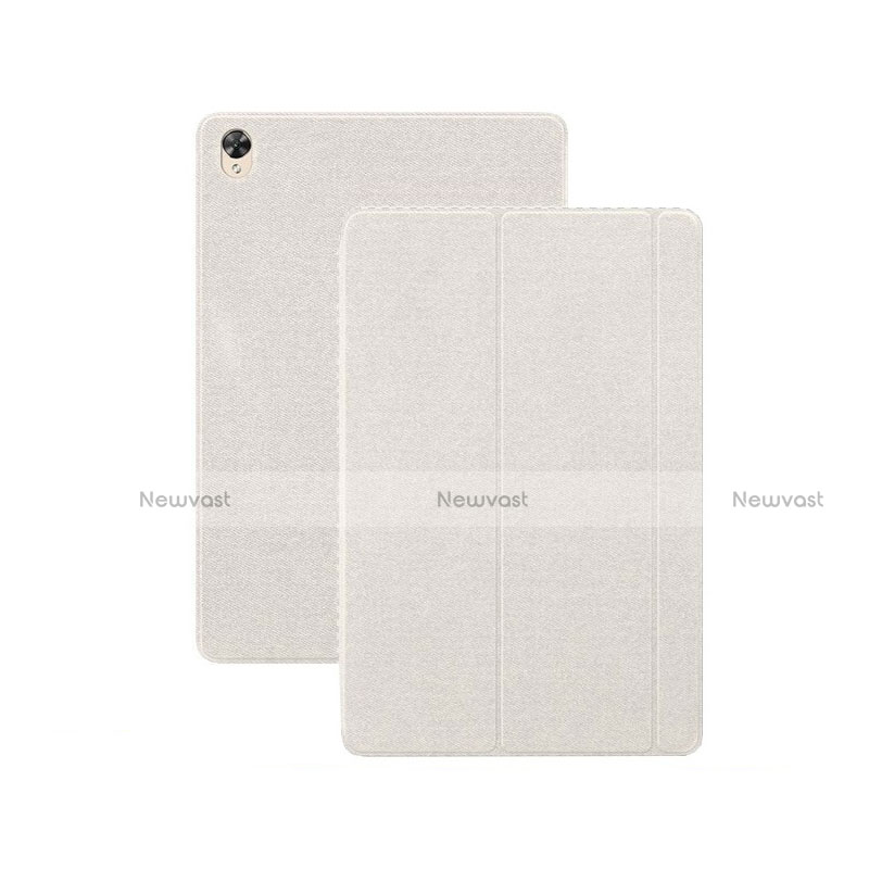 Leather Case Stands Flip Cover L03 Holder for Huawei MediaPad M6 10.8 Silver