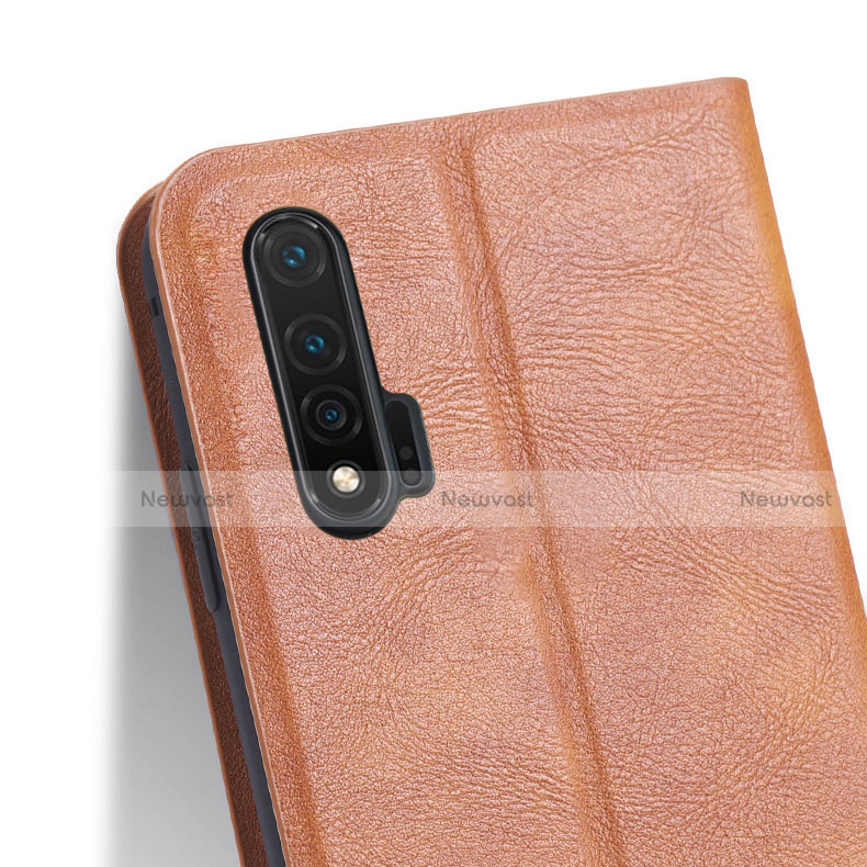 Leather Case Stands Flip Cover L03 Holder for Huawei Nova 6