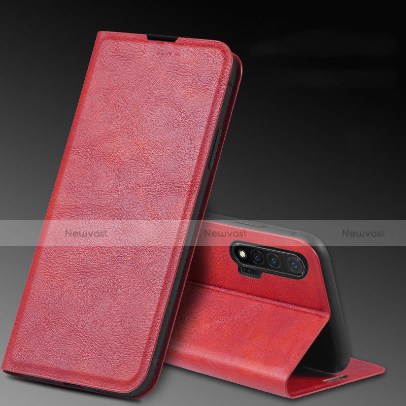 Leather Case Stands Flip Cover L03 Holder for Huawei Nova 6