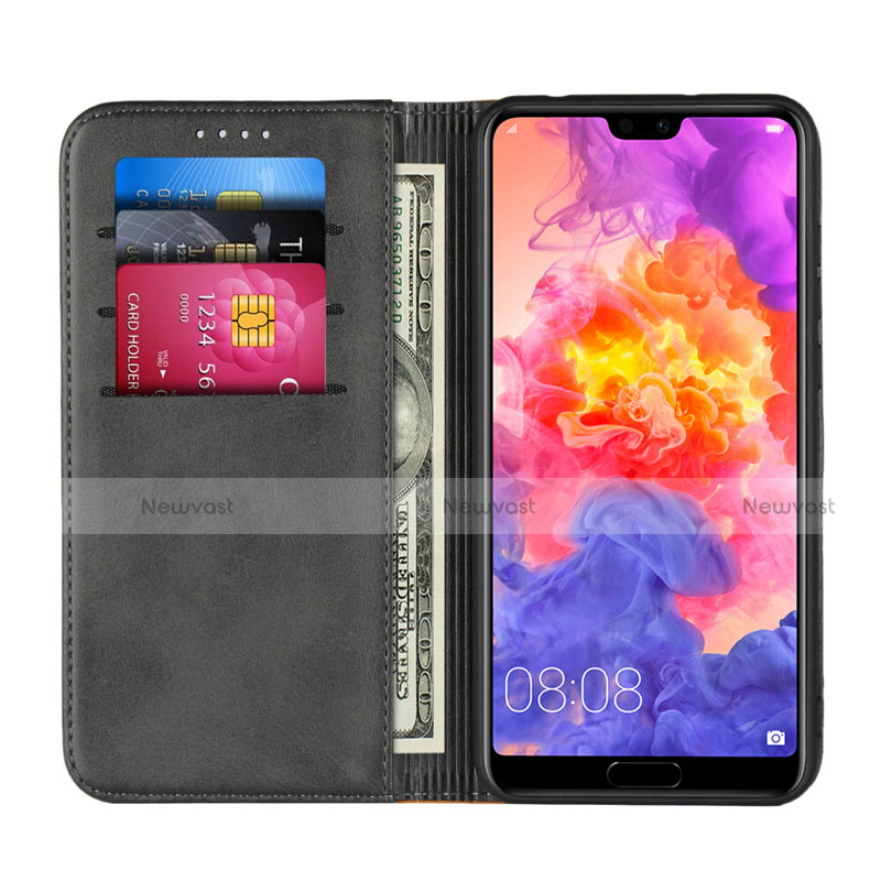 Leather Case Stands Flip Cover L03 Holder for Huawei P20 Pro