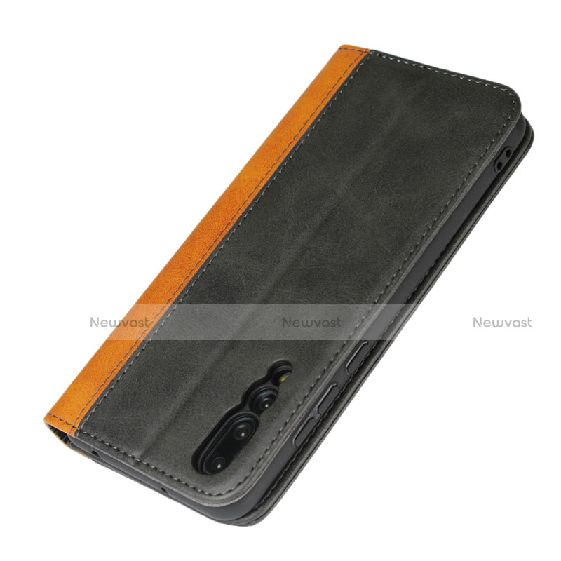 Leather Case Stands Flip Cover L03 Holder for Huawei P20 Pro