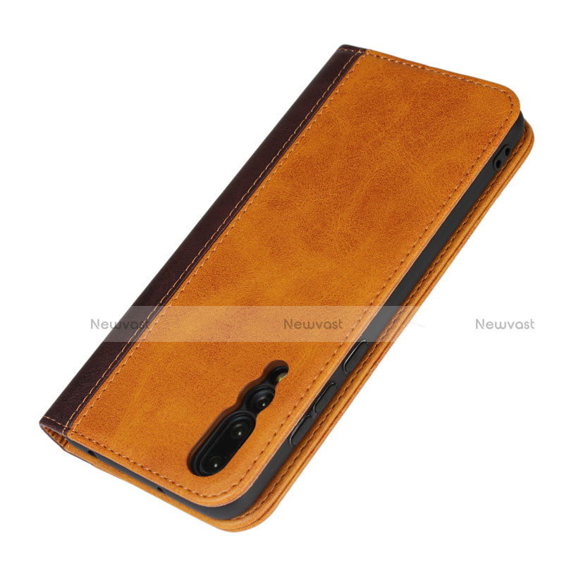 Leather Case Stands Flip Cover L03 Holder for Huawei P20 Pro