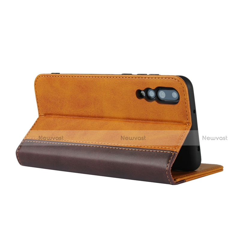 Leather Case Stands Flip Cover L03 Holder for Huawei P20 Pro