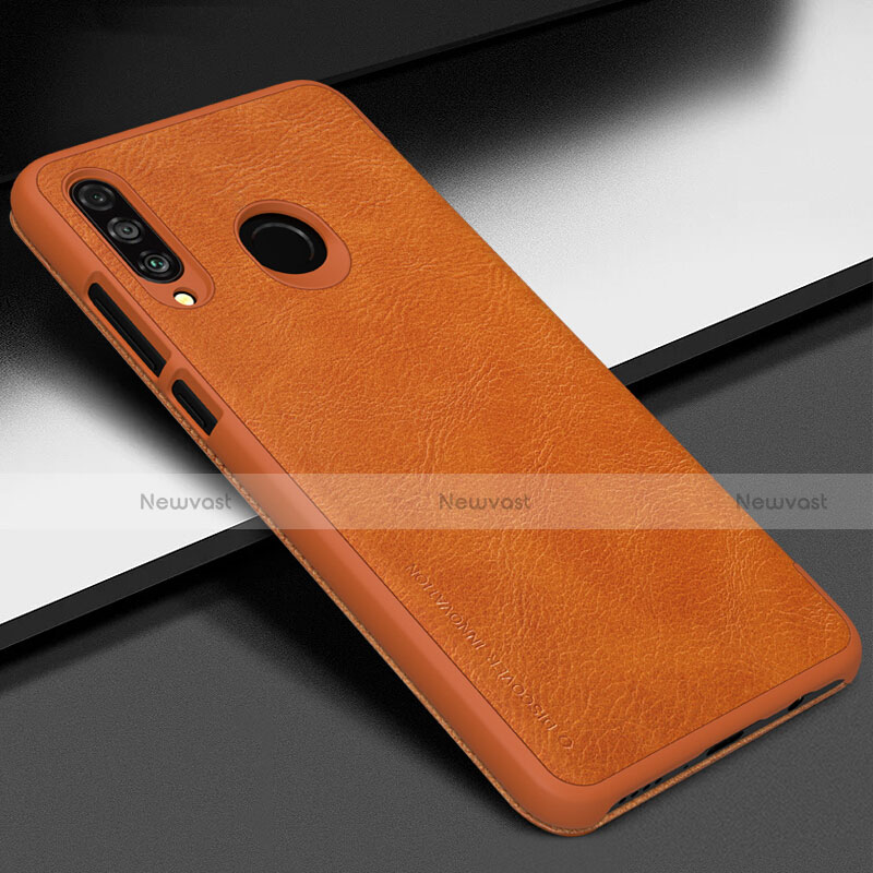 Leather Case Stands Flip Cover L03 Holder for Huawei P30 Lite