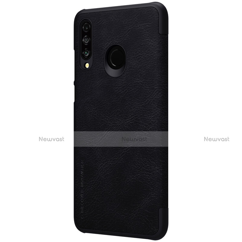 Leather Case Stands Flip Cover L03 Holder for Huawei P30 Lite