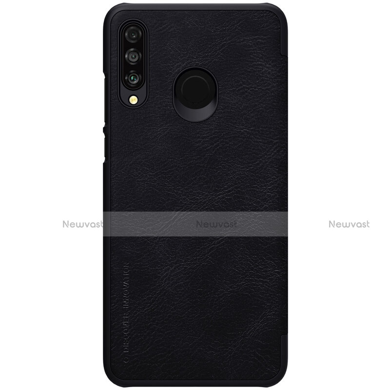 Leather Case Stands Flip Cover L03 Holder for Huawei P30 Lite