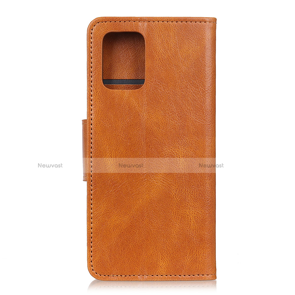 Leather Case Stands Flip Cover L03 Holder for Huawei P40 Orange