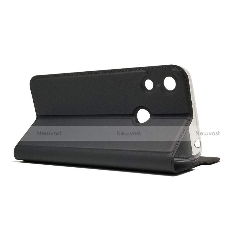 Leather Case Stands Flip Cover L03 Holder for Huawei Y6 Pro (2019)