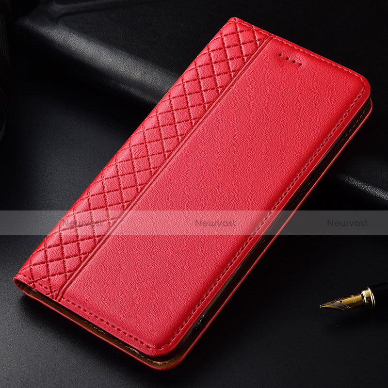 Leather Case Stands Flip Cover L03 Holder for LG G8 ThinQ