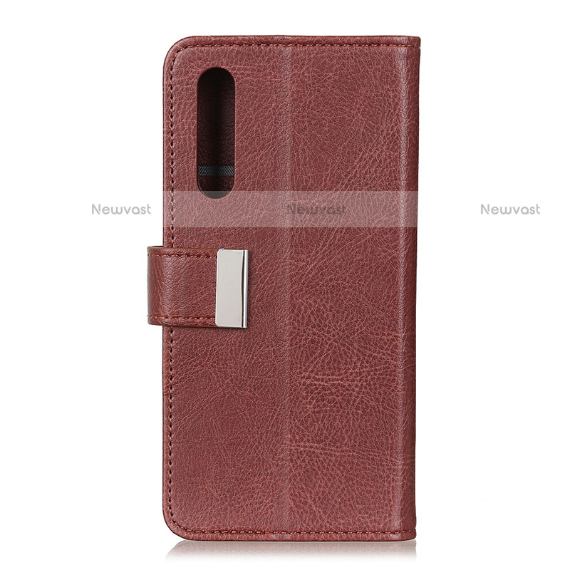 Leather Case Stands Flip Cover L03 Holder for LG Velvet 4G