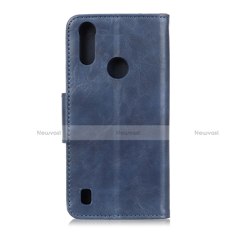 Leather Case Stands Flip Cover L03 Holder for Motorola Moto E6s (2020)
