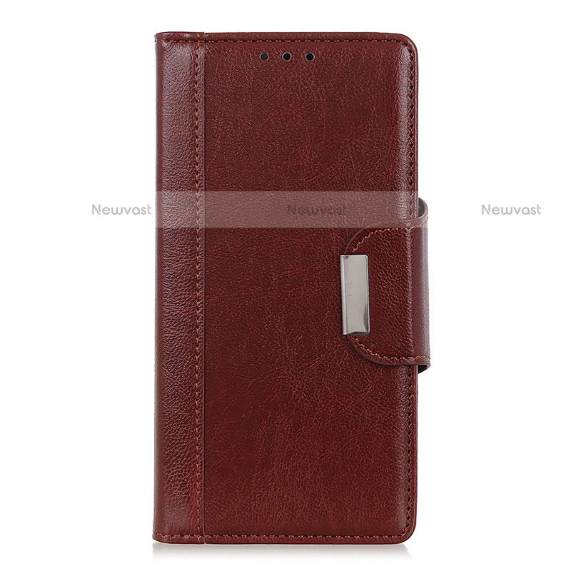 Leather Case Stands Flip Cover L03 Holder for Motorola Moto Edge