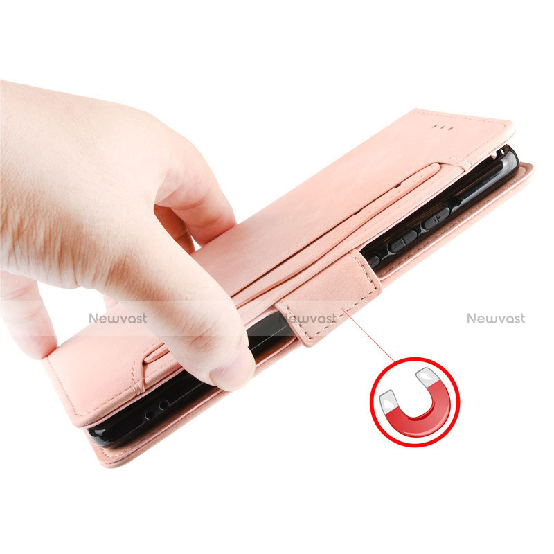 Leather Case Stands Flip Cover L03 Holder for Motorola Moto Edge Plus