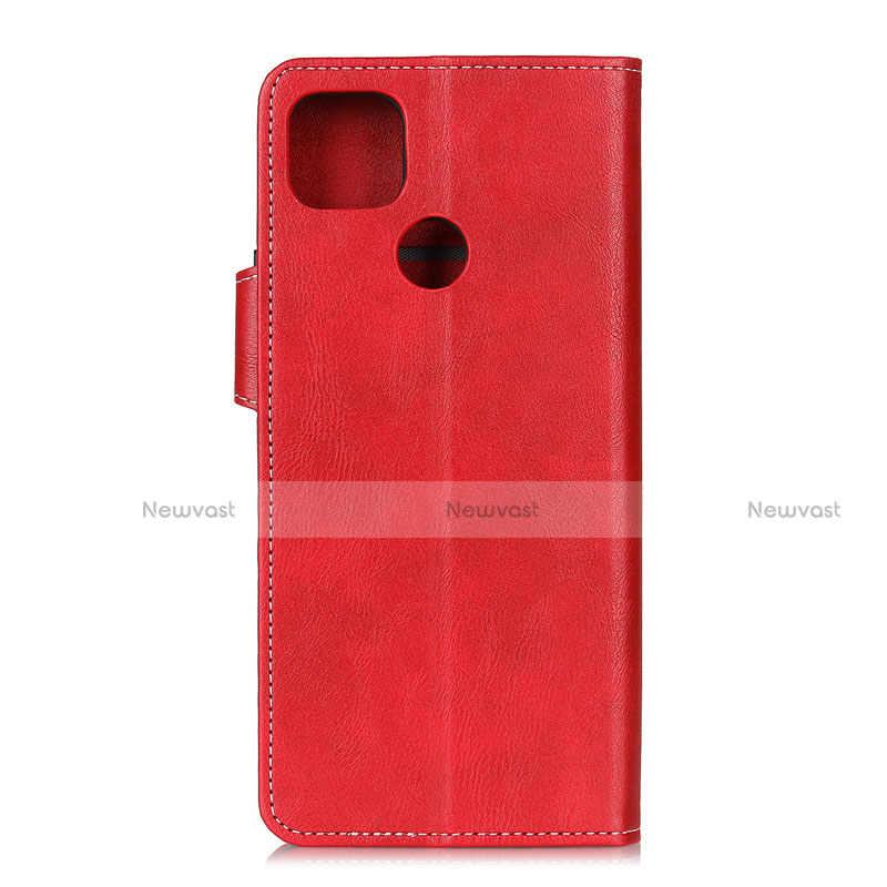 Leather Case Stands Flip Cover L03 Holder for Motorola Moto G 5G