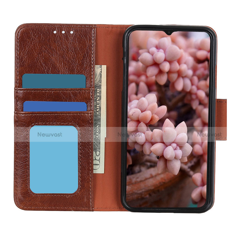 Leather Case Stands Flip Cover L03 Holder for Motorola Moto G8 Power Lite