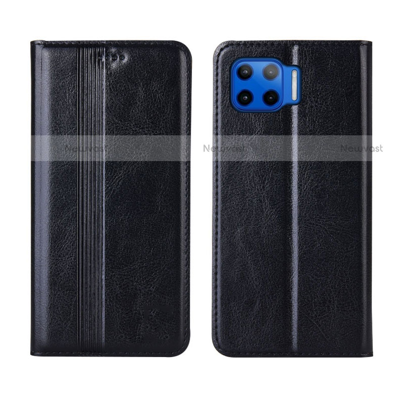 Leather Case Stands Flip Cover L03 Holder for Motorola Moto One 5G