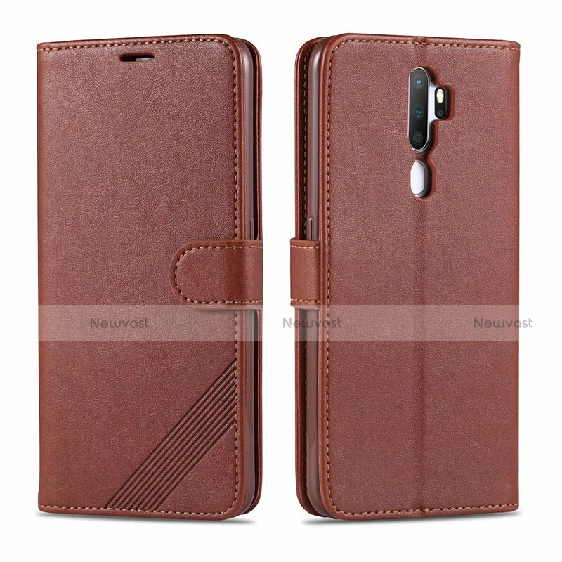 Leather Case Stands Flip Cover L03 Holder for Oppo A11X