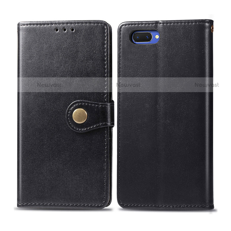 Leather Case Stands Flip Cover L03 Holder for Oppo A12e