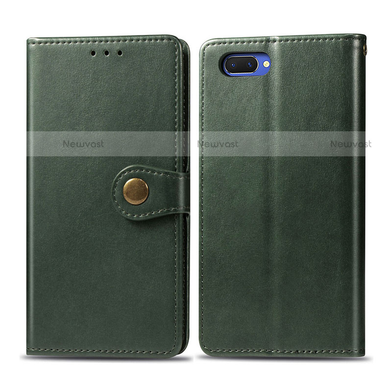 Leather Case Stands Flip Cover L03 Holder for Oppo A12e