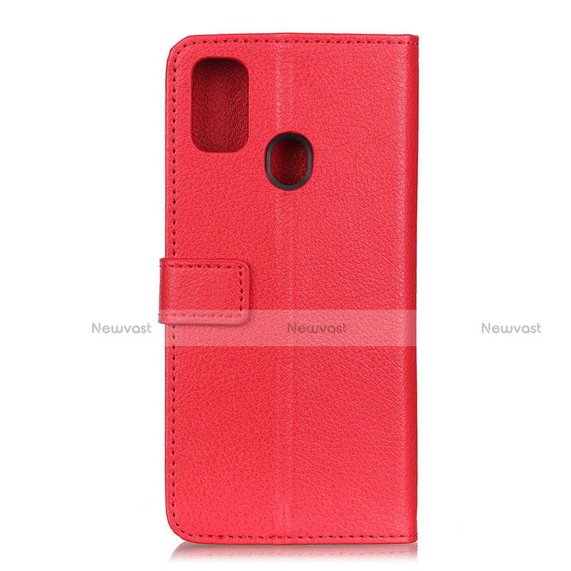 Leather Case Stands Flip Cover L03 Holder for Oppo A53s