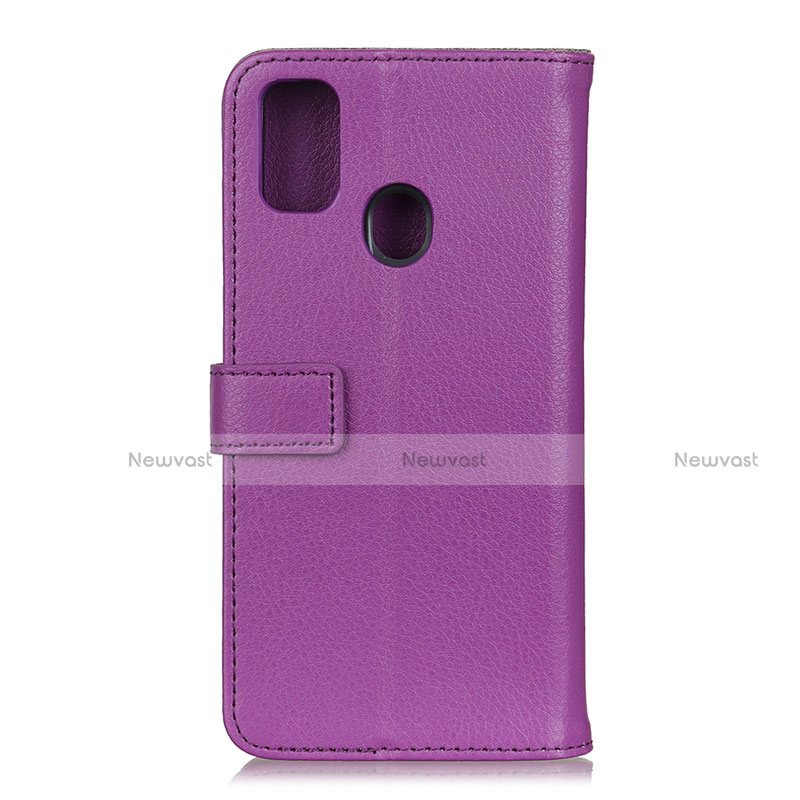 Leather Case Stands Flip Cover L03 Holder for Oppo A53s