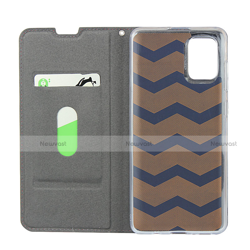 Leather Case Stands Flip Cover L03 Holder for Samsung Galaxy A51 4G