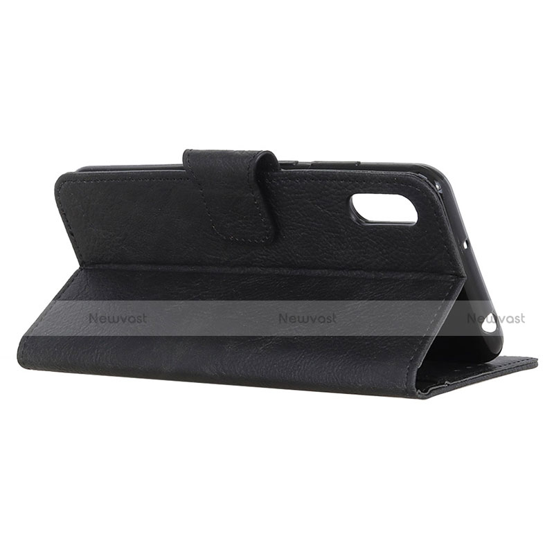 Leather Case Stands Flip Cover L03 Holder for Samsung Galaxy M01 Core