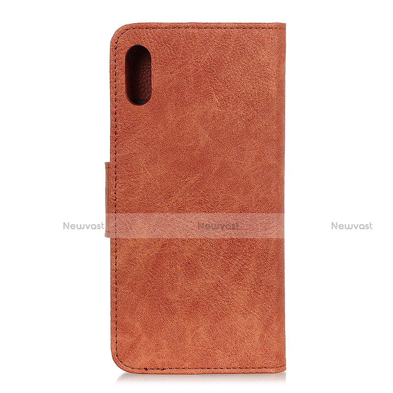 Leather Case Stands Flip Cover L03 Holder for Samsung Galaxy M01 Core