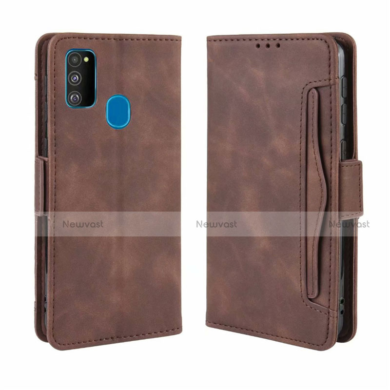 Leather Case Stands Flip Cover L03 Holder for Samsung Galaxy M30s