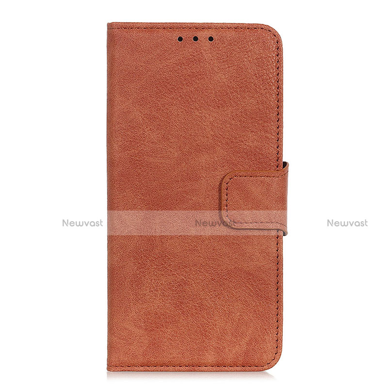 Leather Case Stands Flip Cover L03 Holder for Samsung Galaxy Note 20 5G Orange