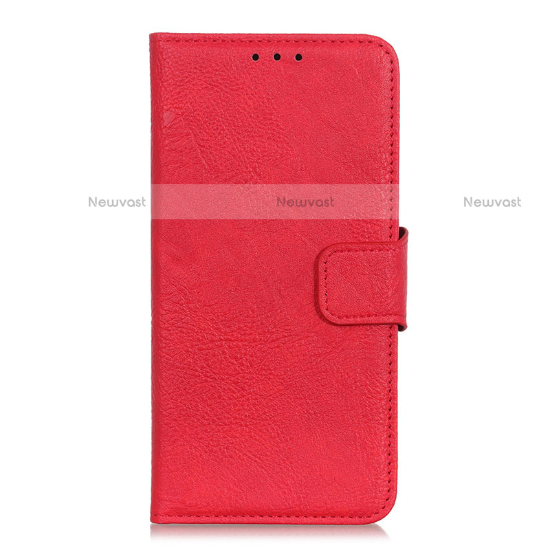 Leather Case Stands Flip Cover L03 Holder for Samsung Galaxy Note 20 Ultra 5G Red
