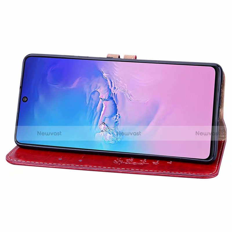 Leather Case Stands Flip Cover L03 Holder for Samsung Galaxy S10 Lite