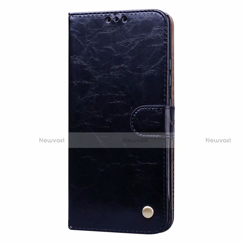 Leather Case Stands Flip Cover L03 Holder for Samsung Galaxy S10 Lite Black