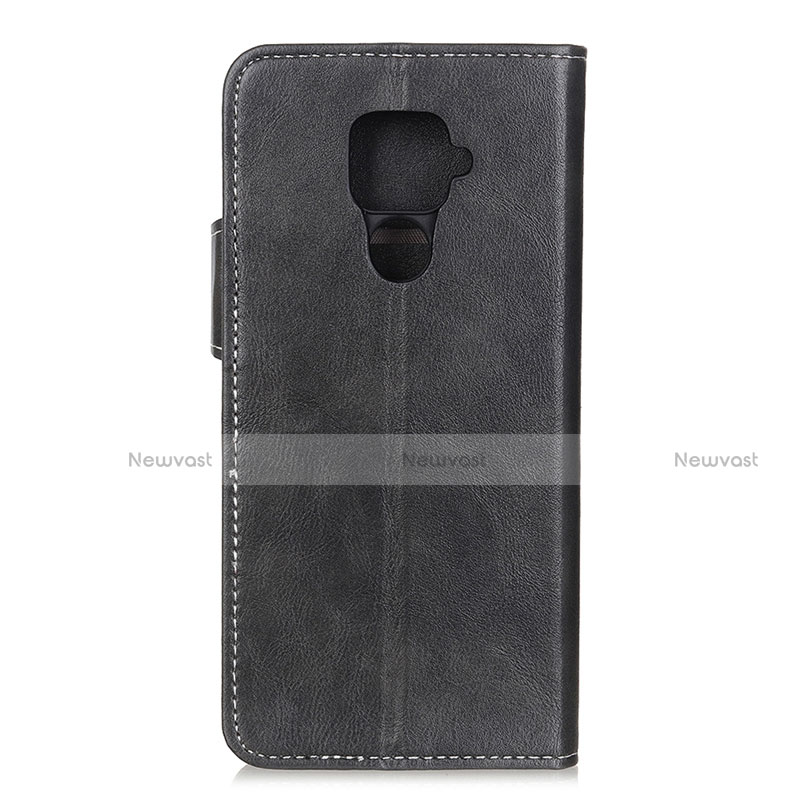 Leather Case Stands Flip Cover L03 Holder for Sharp AQUOS Sense4 Plus