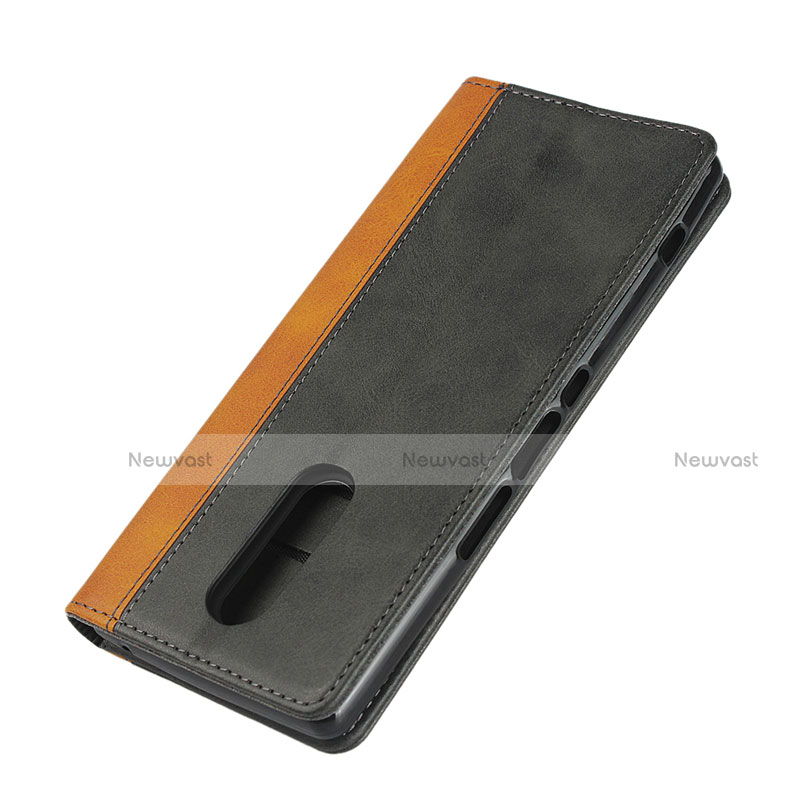 Leather Case Stands Flip Cover L03 Holder for Sony Xperia 1