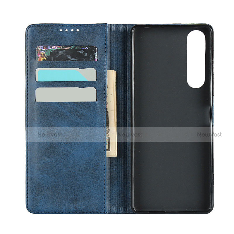 Leather Case Stands Flip Cover L03 Holder for Sony Xperia 1 II