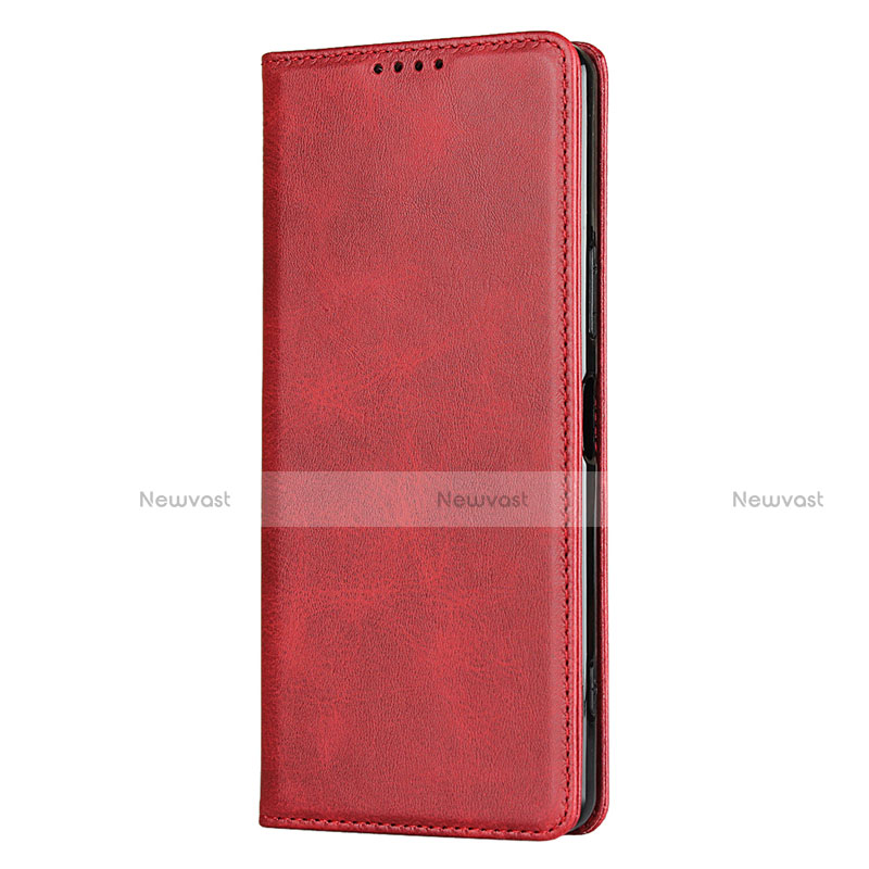 Leather Case Stands Flip Cover L03 Holder for Sony Xperia 1 II