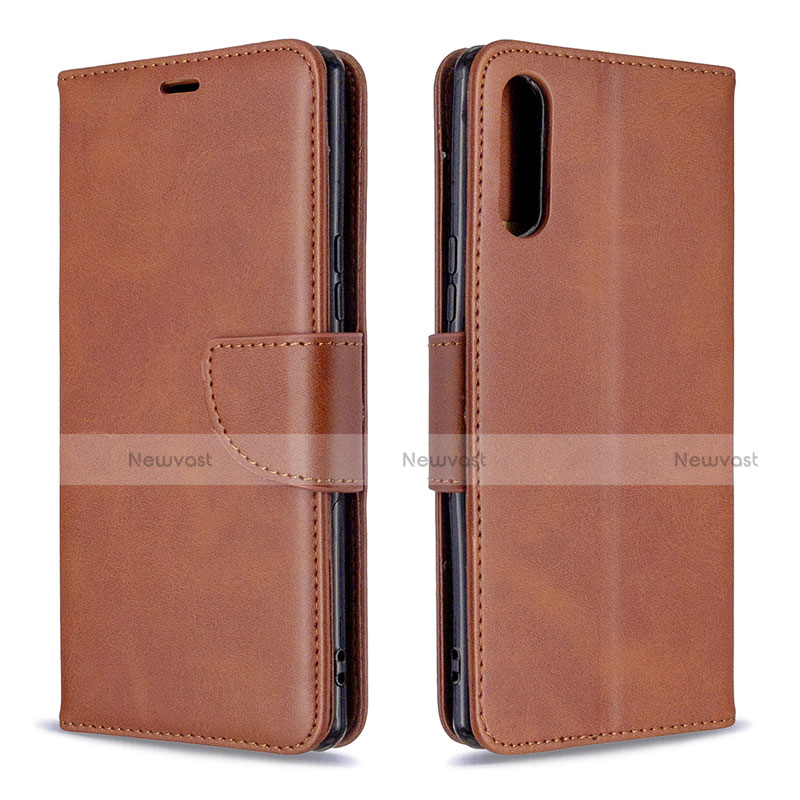 Leather Case Stands Flip Cover L03 Holder for Sony Xperia L4