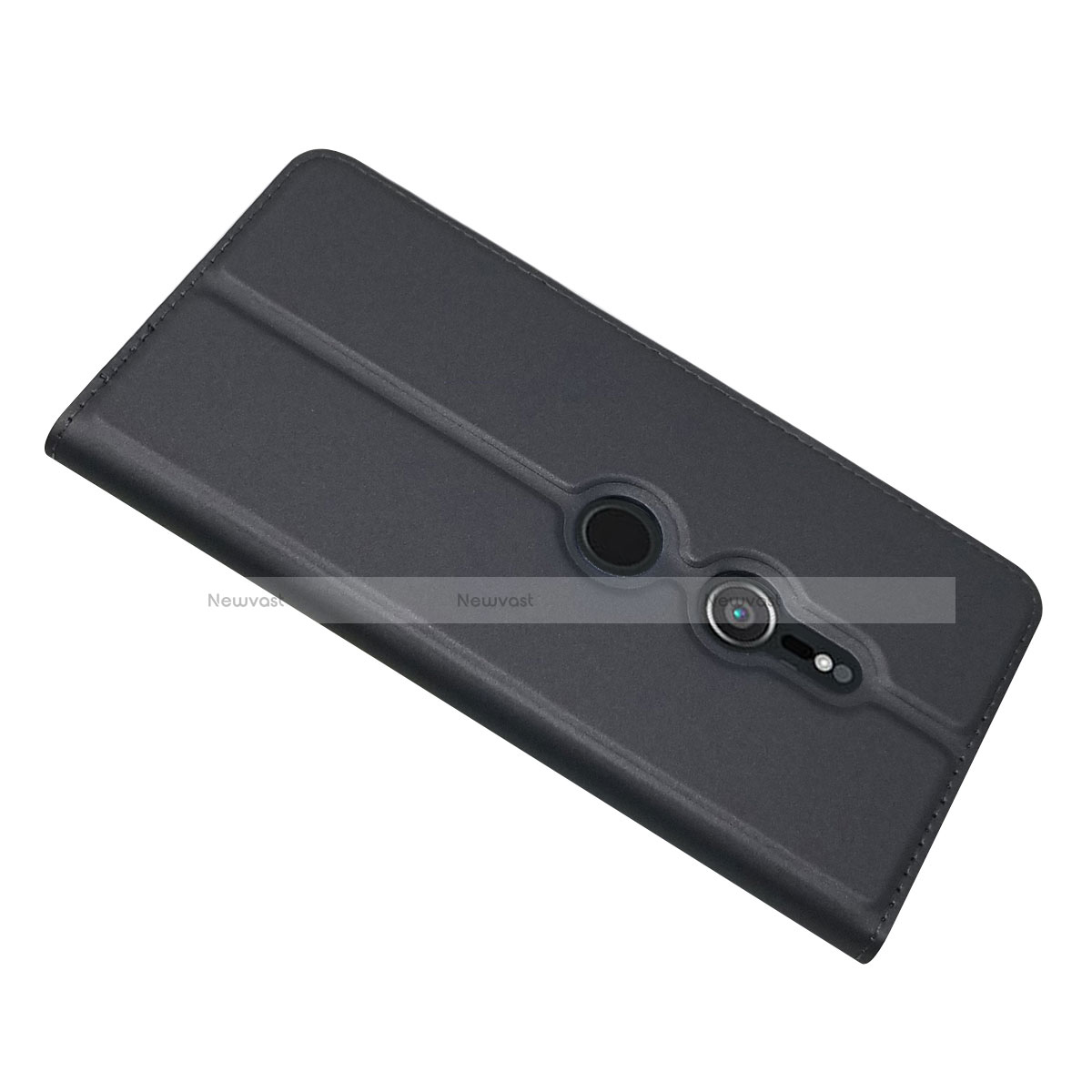 Leather Case Stands Flip Cover L03 Holder for Sony Xperia XZ2