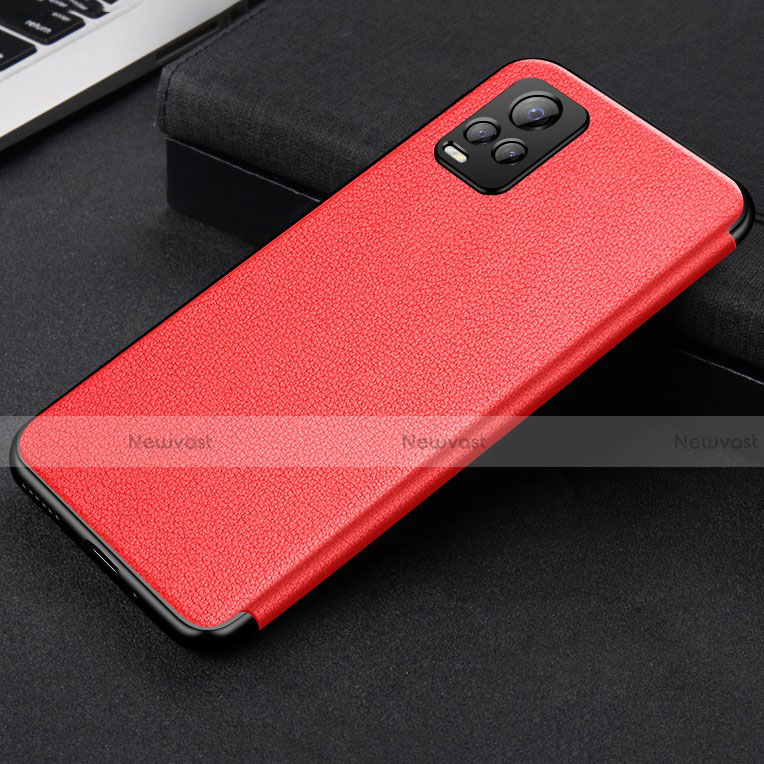 Leather Case Stands Flip Cover L03 Holder for Vivo V20 Pro 5G