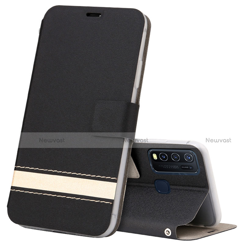 Leather Case Stands Flip Cover L03 Holder for Vivo Y50