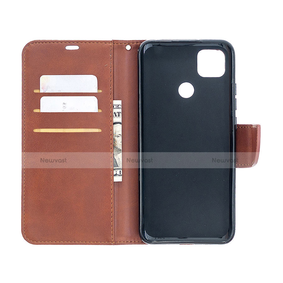 Leather Case Stands Flip Cover L03 Holder for Xiaomi Redmi 9C