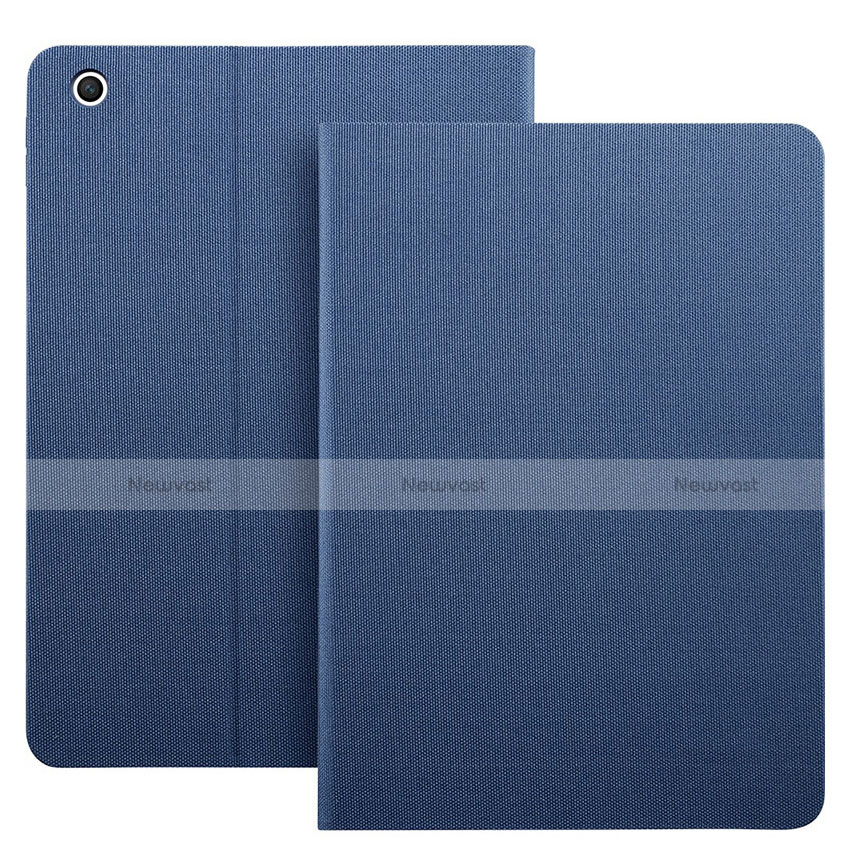 Leather Case Stands Flip Cover L04 for Apple iPad Mini 3 Blue