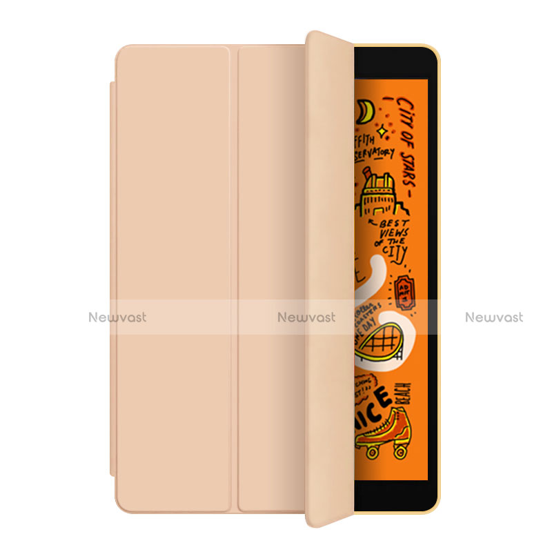 Leather Case Stands Flip Cover L04 for Apple iPad Mini 5 (2019) Gold