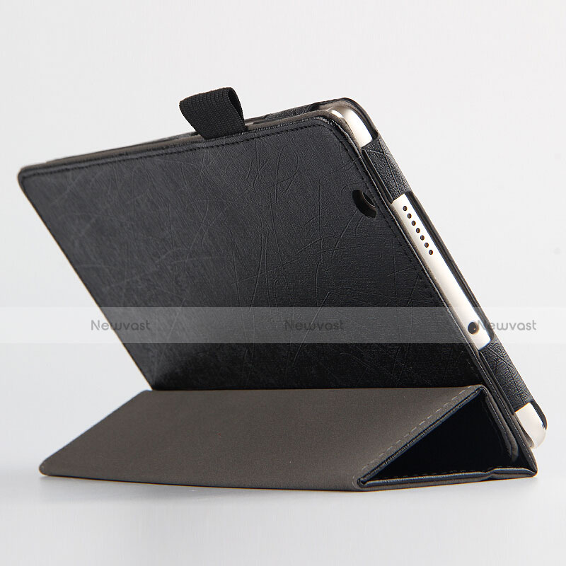 Leather Case Stands Flip Cover L04 for Huawei Mediapad M3 8.4 BTV-DL09 BTV-W09 Black