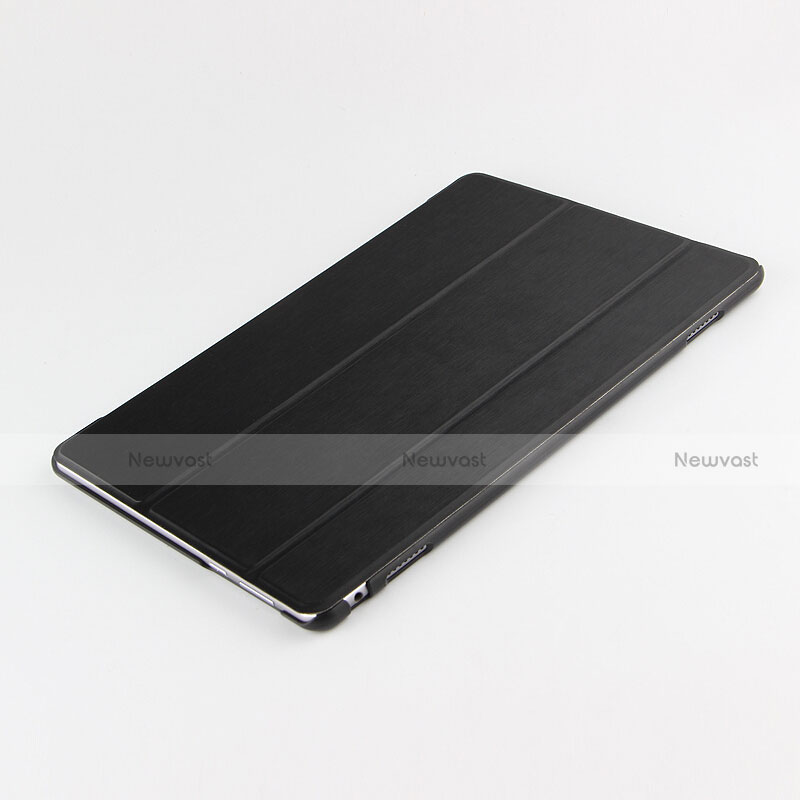 Leather Case Stands Flip Cover L04 for Huawei MediaPad M3 Lite 10.1 BAH-W09 Black